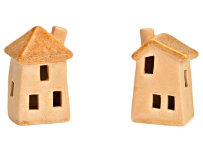 Casuta decorativa din ceramica