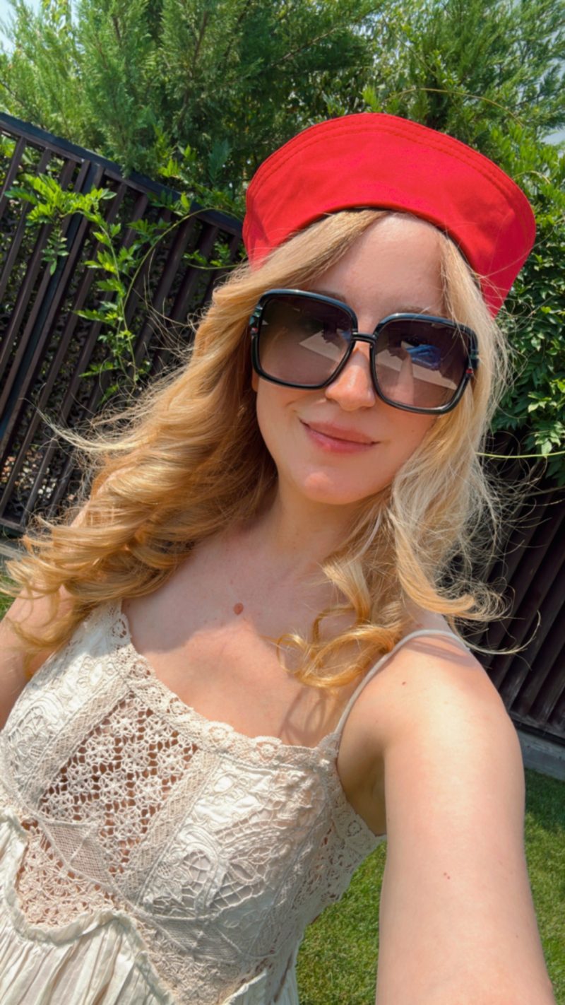 Bonet marinaresc rosu marime adult