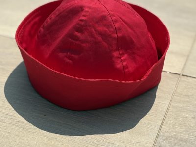 Bonet marinaresc rosu marime adult